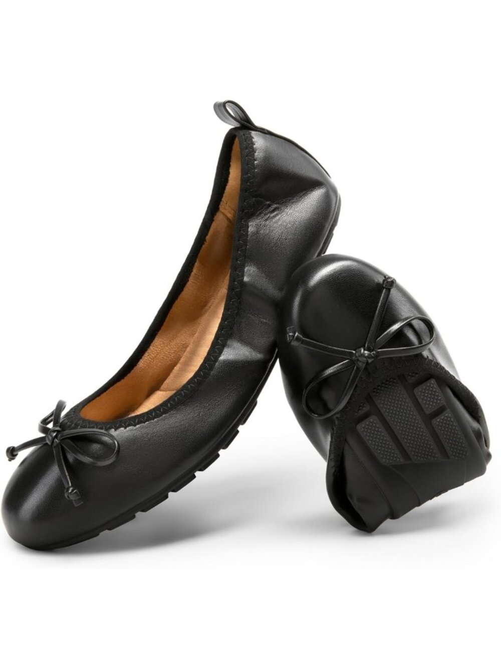 Chic Foldable Bowknot Ballet Flats for Women | Comfortable & Stylish Footwear